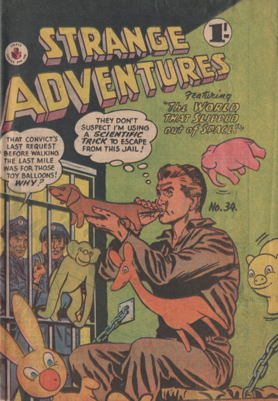 Strange Adventures  #34 ([June 1957])