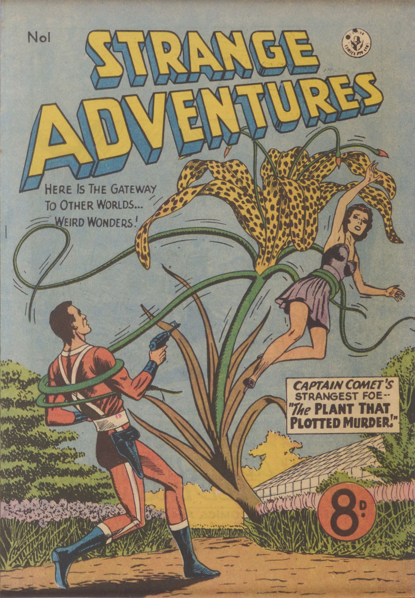 Strange Adventures (Colour Comics, 1954 series) #1 ([September 1954?])