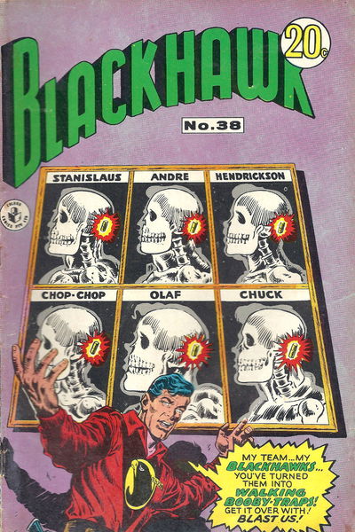 Blackhawk (Colour Comics, 1960 series) #38 [April 1969?]