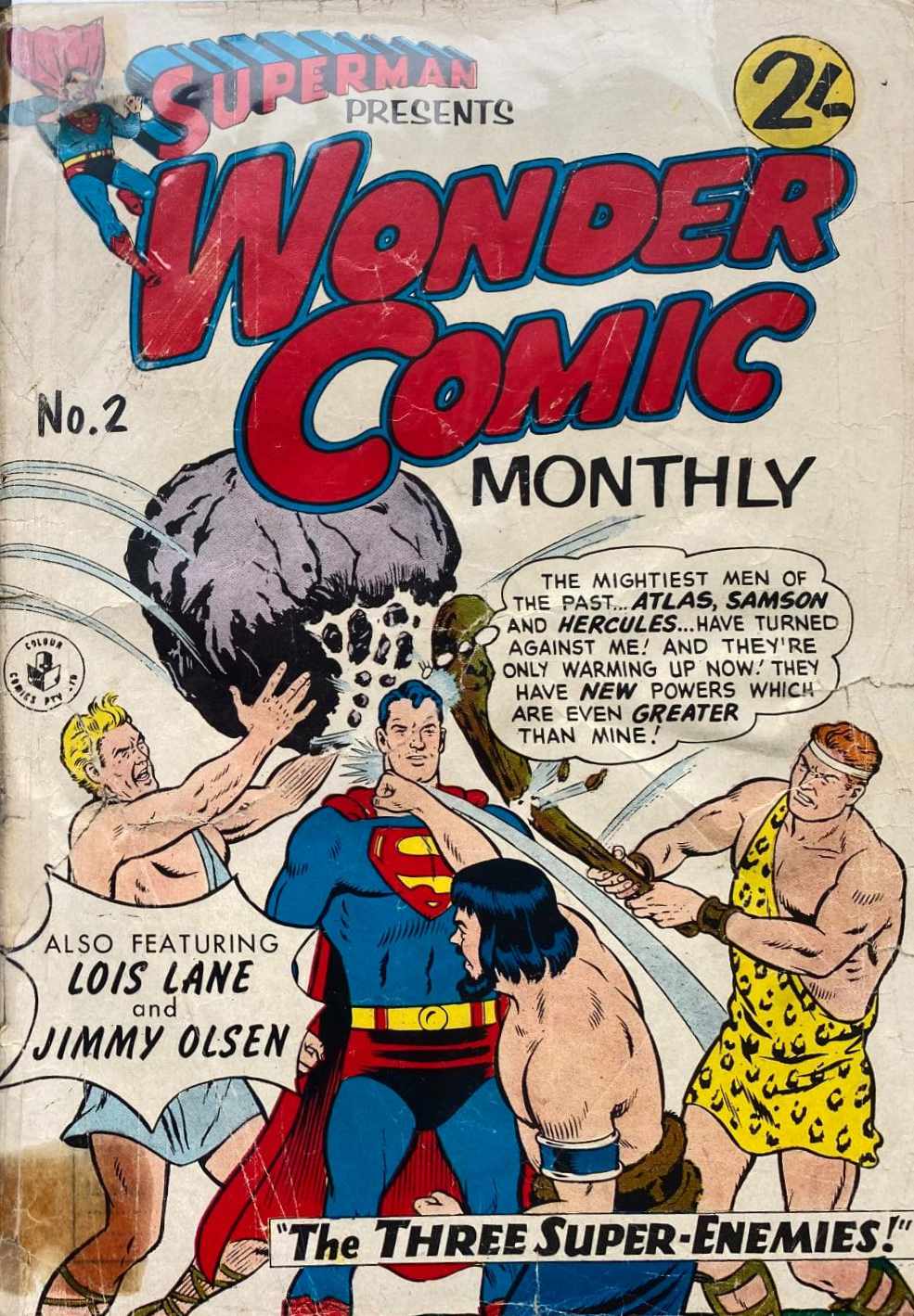 Superman Presents Wonder Comic Monthly (Colour Comics, 1965 series) #2 ([June 1965?])