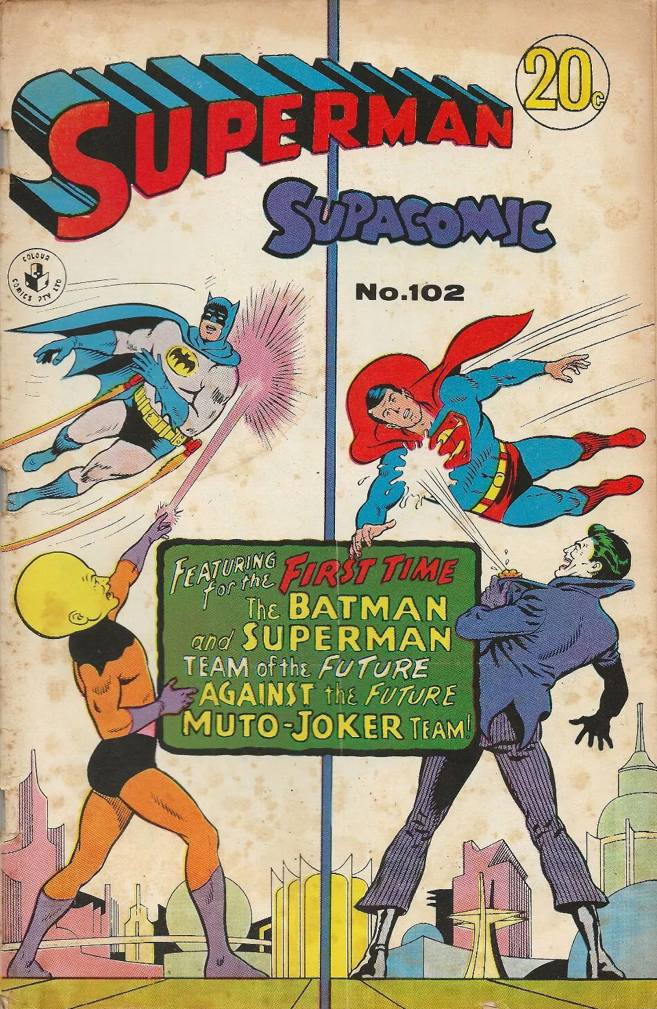 Superman Supacomic (Colour Comics, 1959 series) #102 ([February 1968])