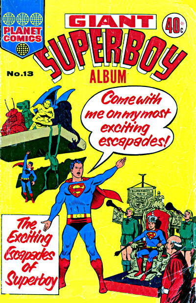 Giant Superboy Album (Colour Comics, 1965 series) #13 ([June 1975?])