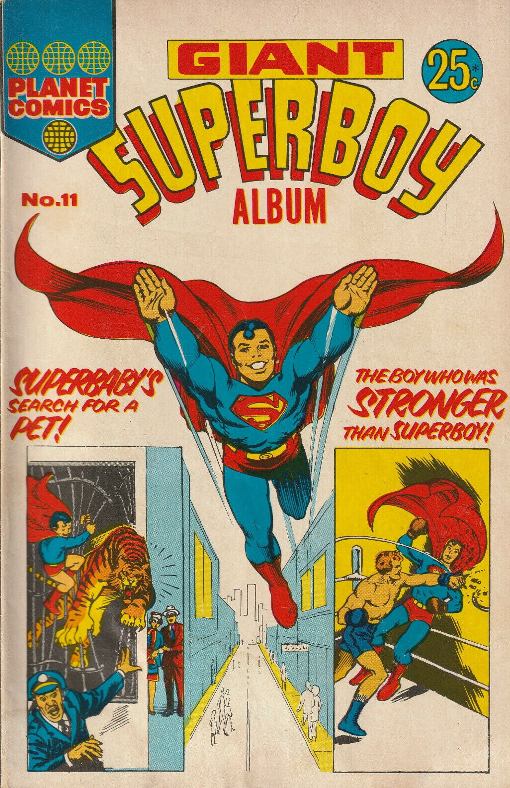 Giant Superboy Album (Colour Comics, 1965 series) #11 ([June 1974?])