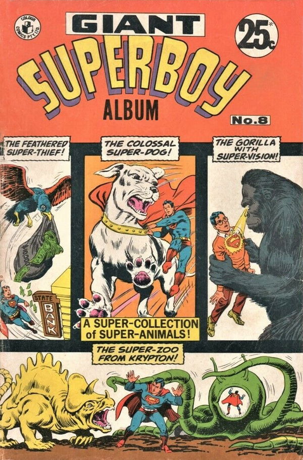 Giant Superboy Album (Colour Comics, 1965 series) #8 ([June 1972?])