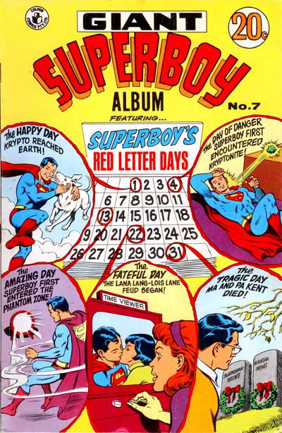 Giant Superboy Album (Colour Comics, 1965 series) #7 ([June 1971?])