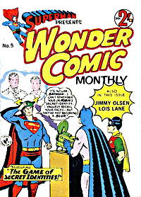 Superman Presents Wonder Comic Monthly (Colour Comics, 1965 series) #5 [September 1965?]