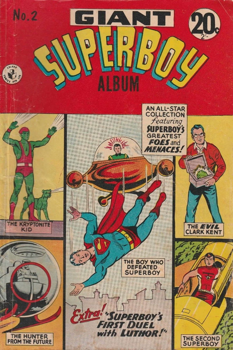 Giant Superboy Album (Colour Comics, 1965 series) #2 ([June 1966])