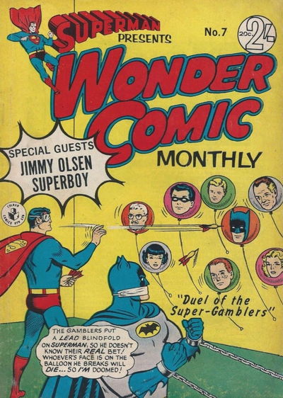 Superman Presents Wonder Comic Monthly (Colour Comics, 1965 series) #7 [November 1965]