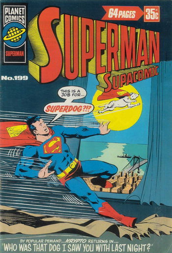 Superman Supacomic (KG Murray, 1974 series) #199 ([March 1976])