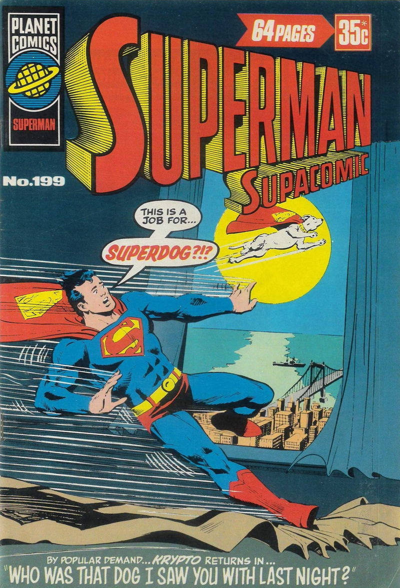 Superman Supacomic (KG Murray, 1974 series) #199 ([March 1976])
