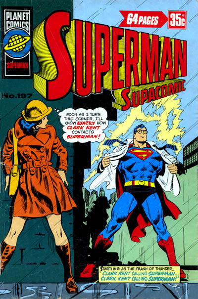 Superman Supacomic (KG Murray, 1974 series) #197 ([January 1976?])