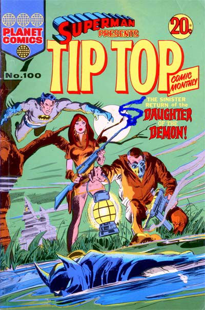 Superman Presents Tip Top Comic Monthly (Colour Comics, 1965 series) #100 ([September 1973?])