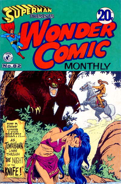 Superman Presents Wonder Comic Monthly (Colour Comics, 1965 series) #82 ([February 1972?])