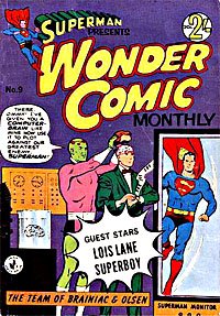 Superman Presents Wonder Comic Monthly (Colour Comics, 1965 series) #9 ([January 1966?])