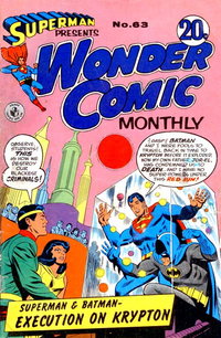 Superman Presents Wonder Comic Monthly  #63 ([July 1970?])