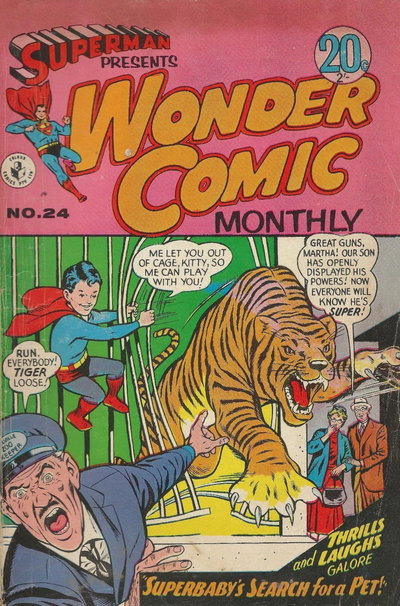Superman Presents Wonder Comic Monthly  #24 ([April 1967?])