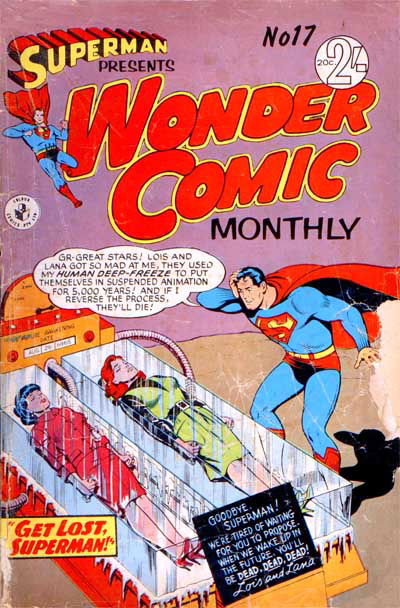 Superman Presents Wonder Comic Monthly (Colour Comics, 1965 series) #17 [September 1966?]