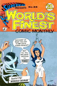 Superman Presents World's Finest Comic Monthly (Colour Comics, 1965 series) #66 [October 1970?]