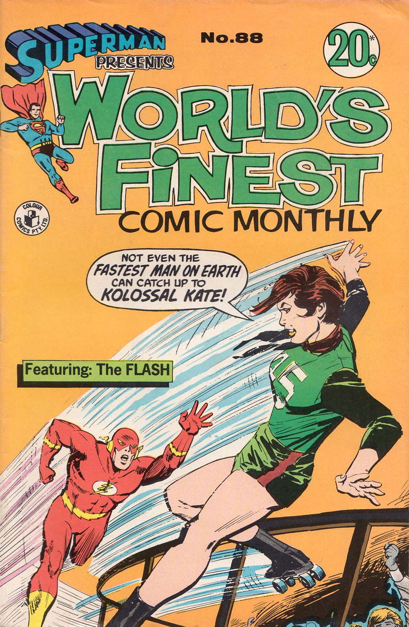 Superman Presents World's Finest Comic Monthly (Colour Comics, 1965 series) #88 ([August 1972?])