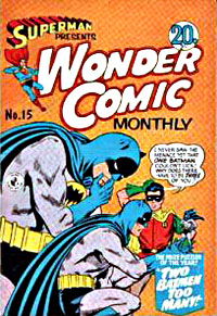 Superman Presents Wonder Comic Monthly (Colour Comics, 1965 series) #15 ([July 1966?])