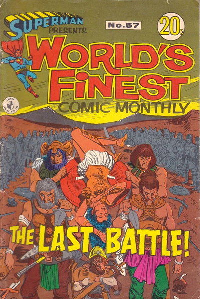 Superman Presents World's Finest Comic Monthly  #57 (January 1970)