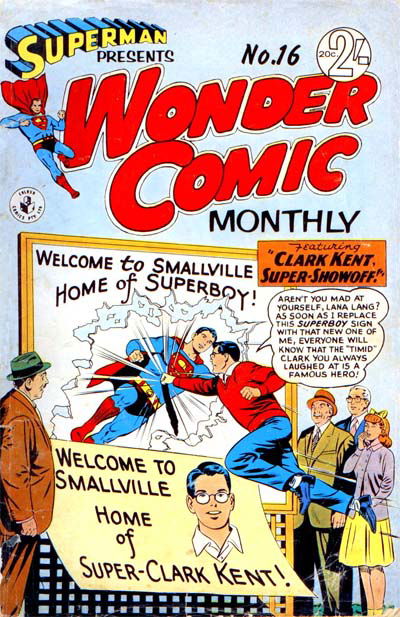 Superman Presents Wonder Comic Monthly (Colour Comics, 1965 series) #16 [August 1966?]