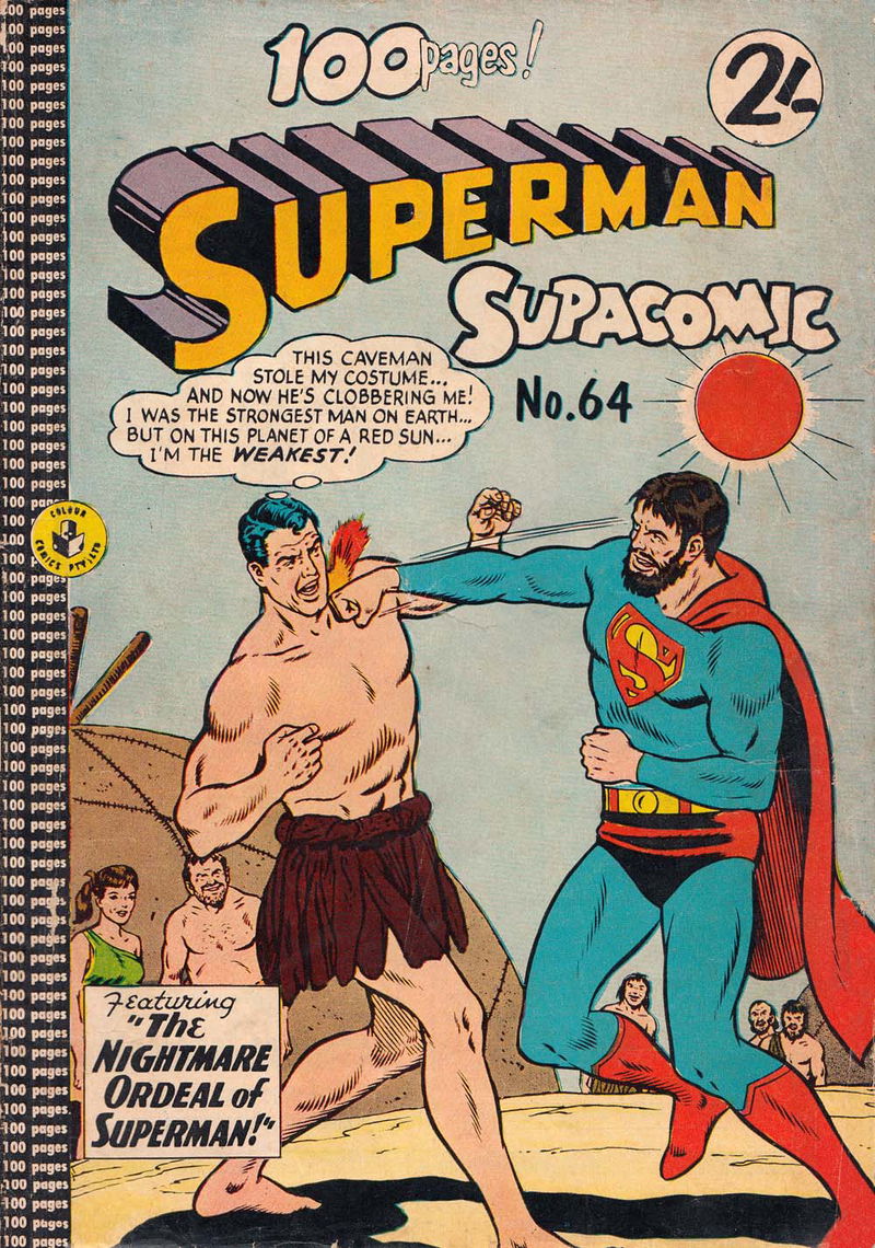 Superman Supacomic (Colour Comics, 1959 series) #64 (December 1964)