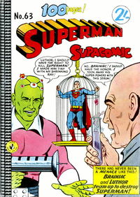 Superman Supacomic (Colour Comics, 1959 series) #63