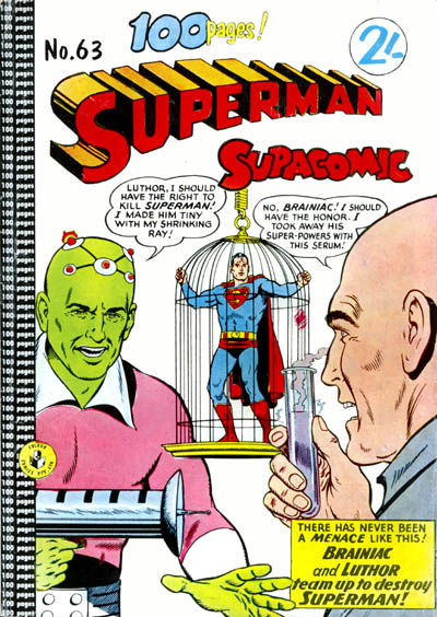 Superman Supacomic (Colour Comics, 1959 series) #63