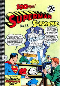 Superman Supacomic  #58 ([June 1964?])