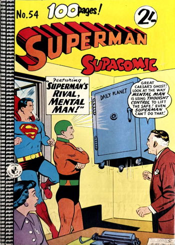 Superman's Rival, Mental Man!