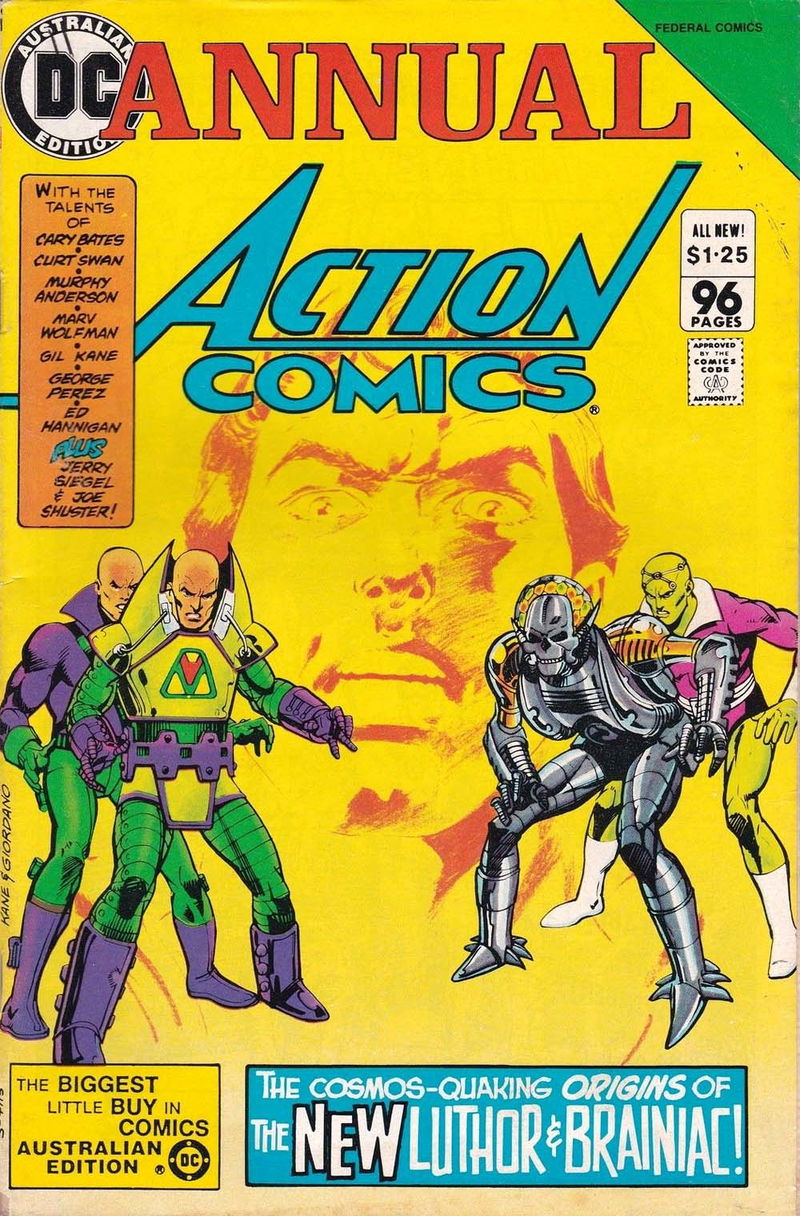 Action Comics Annual (Federal, 1984)  (August 1984)