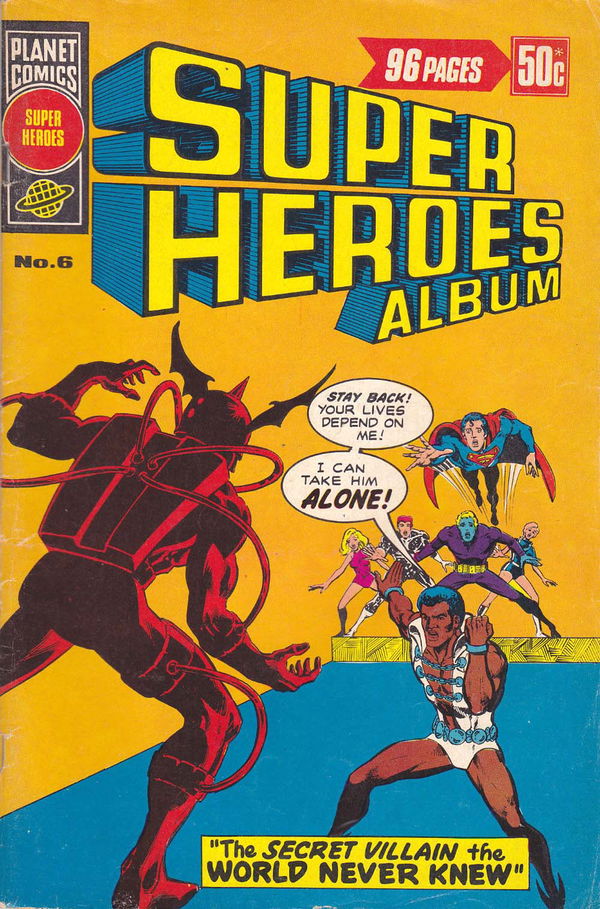 Super Heroes Album (KG Murray, 1976 series) #6 ([June 1977?])