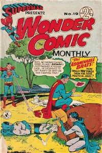 Superman Presents Wonder Comic Monthly (Colour Comics, 1965 series) #19 ([November 1966])