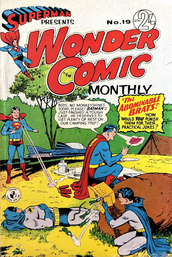 Superman Presents Wonder Comic Monthly (Colour Comics, 1965 series) #19 ([November 1966])