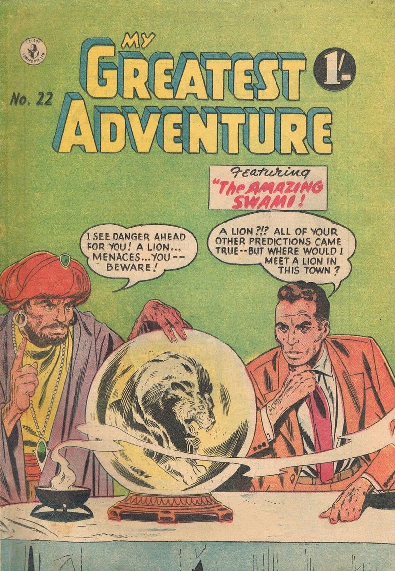 My Greatest Adventure (Colour Comics, 1955 series) #22 ([January 1957])