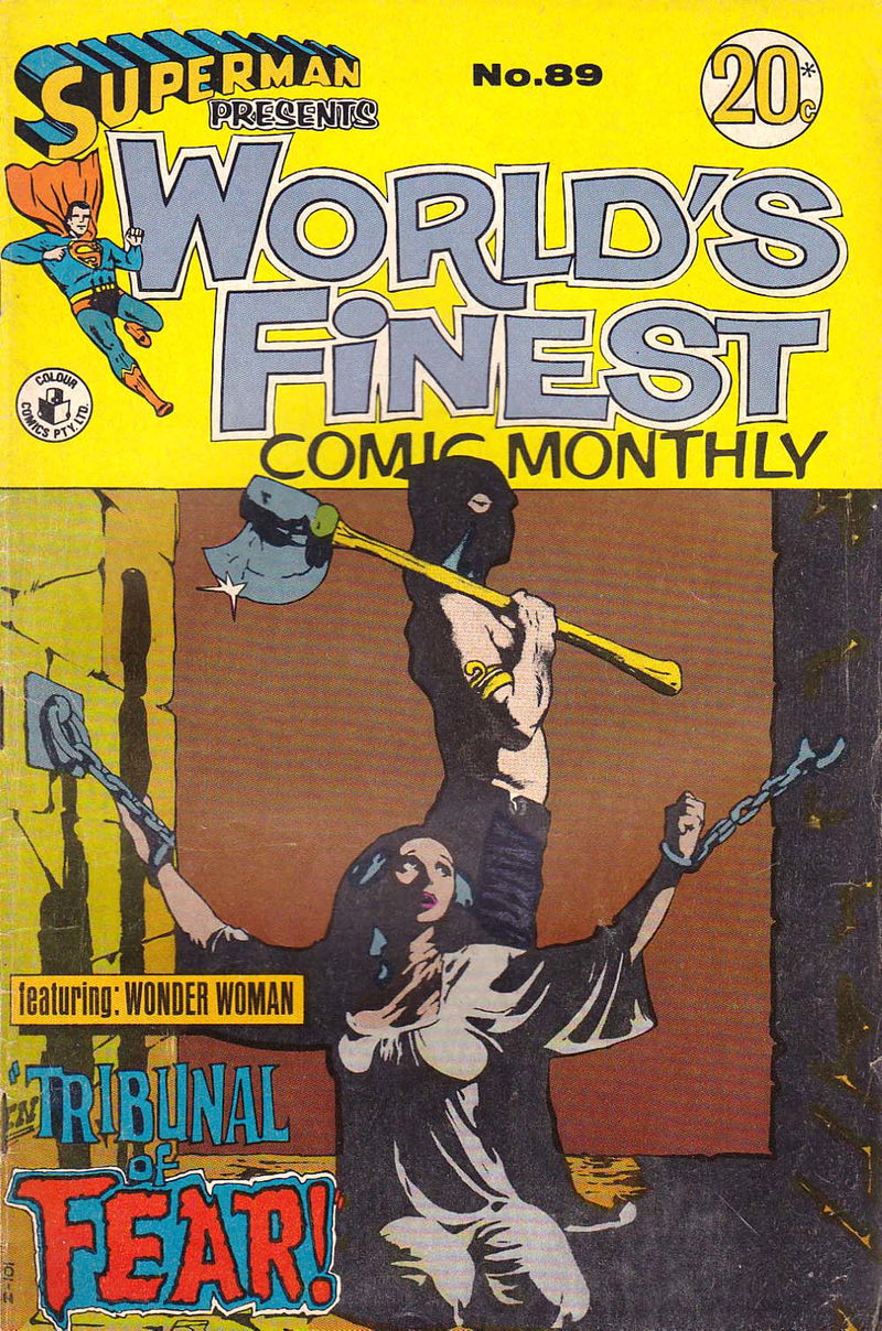 Superman Presents World's Finest Comic Monthly (Colour Comics, 1965 series) #89 ([September 1972?])