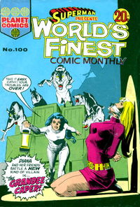 Superman Presents World's Finest Comic Monthly (Colour Comics, 1965 series) #100 [August 1973?]