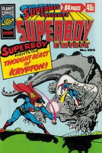 Superman Presents Superboy Comic  #103 ([February 1977?])