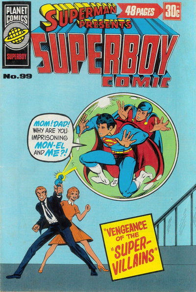 Superman Presents Superboy Comic  #99 ([May 1976?])