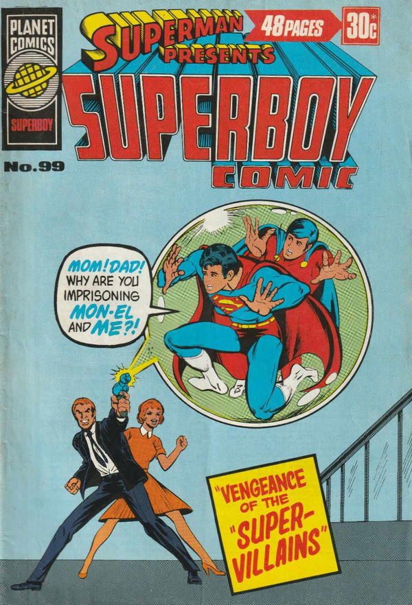 Superman Presents Superboy Comic (Murray, 1976 series) #99 ([May 1976?])