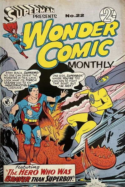 Superman Presents Wonder Comic Monthly (Colour Comics, 1965 series) #22 [February 1967?]