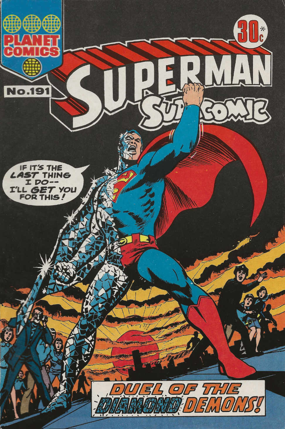 Superman Supacomic (KG Murray, 1974 series) #191 ([July 1975?])
