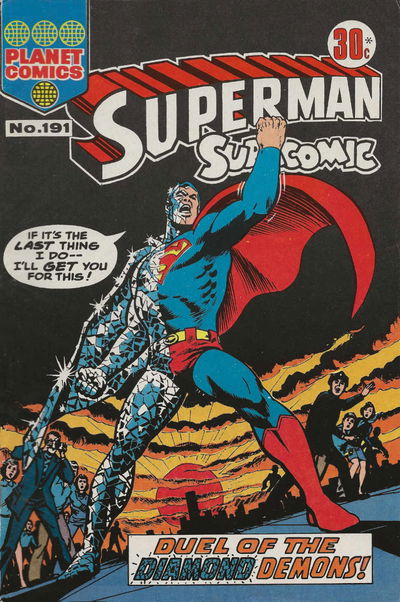 Superman Supacomic (KG Murray, 1974 series) #191 [July 1975?]