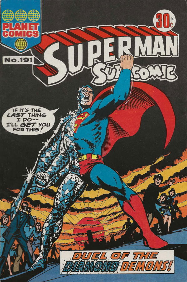 Superman Supacomic (KG Murray, 1974 series) #191 ([July 1975?])