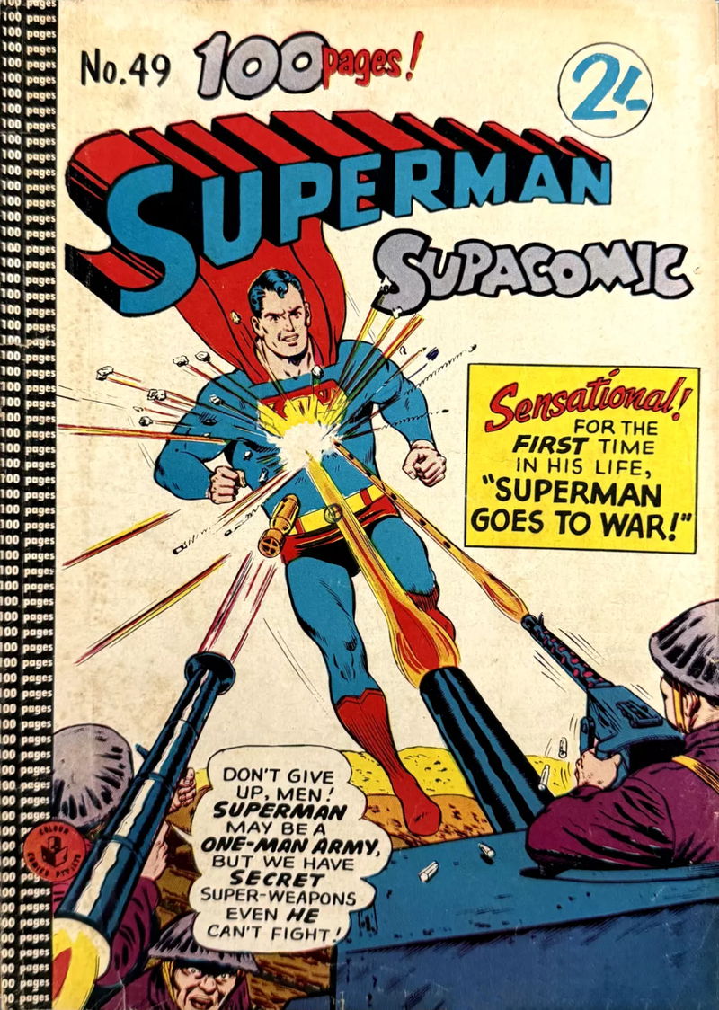 Superman Supacomic (Colour Comics, 1959 series) #49 ([September 1963])