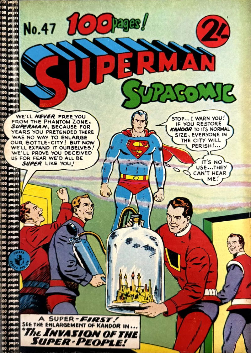 Superman Supacomic (Colour Comics, 1959 series) #47 ([July 1963])