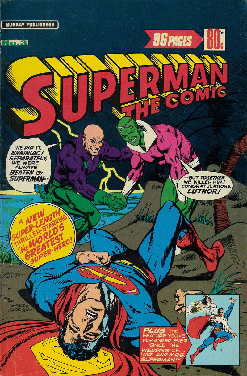 Superman the Comic (Murray, 1978 series) #3 ([February 1980?])