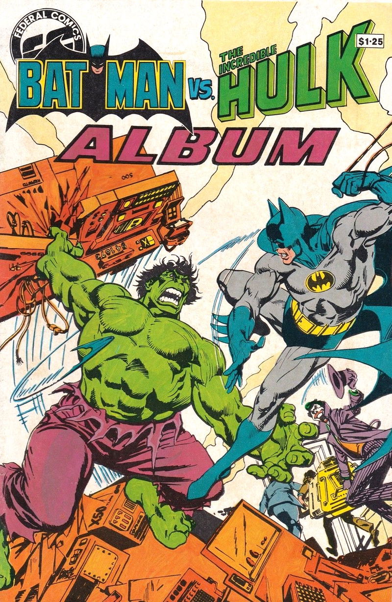 Batman vs. The Incredible Hulk Album (Federal, 1983)  ([January 1984])