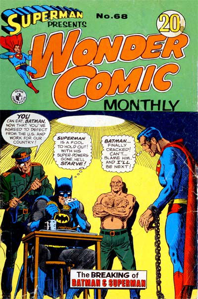 Superman Presents Wonder Comic Monthly (Colour Comics, 1965 series) #68 [December 1970?]